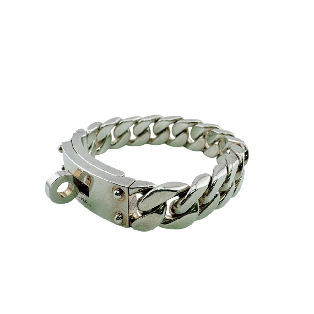 HERMES Silver Charm Bracelet